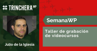 Taller de grabación de videocursos