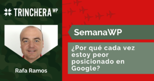 ¿Por qué cada vez estoy peor posicionado en Google?