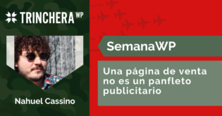 Una página de venta no es un panfleto publicitario