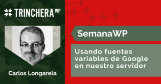 Usando fuentes variables de Google en nuestro servidor