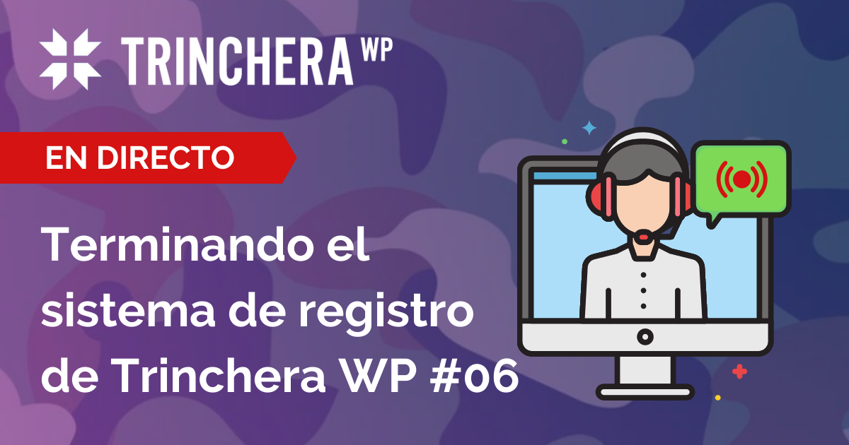 Terminando sistema de registro