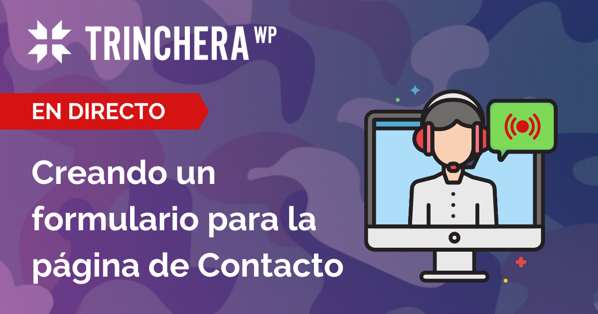 Creando un banner de Contacto