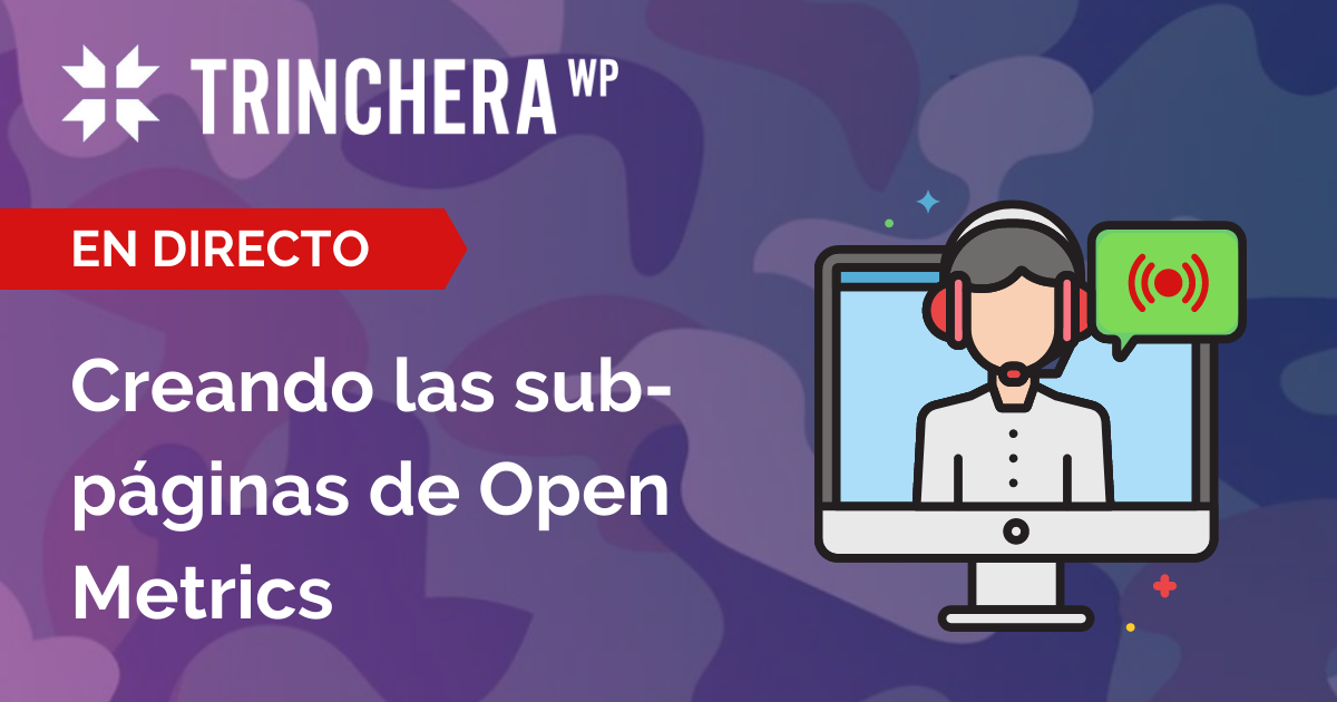 Creando la página de OpenMetrics