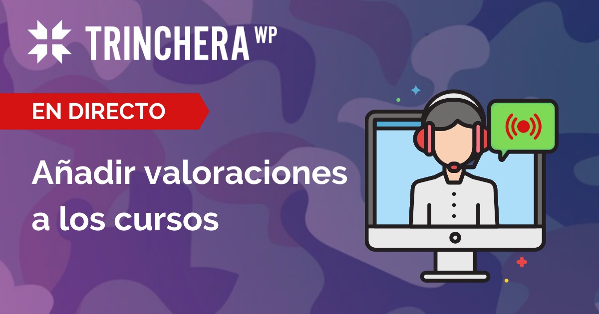 Añadir valoraciones a los cursos